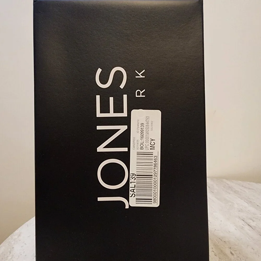 Jones New York Candree Pointed Toe Dress Slin Black Patent 8M -B036 - Picture 11 of 11